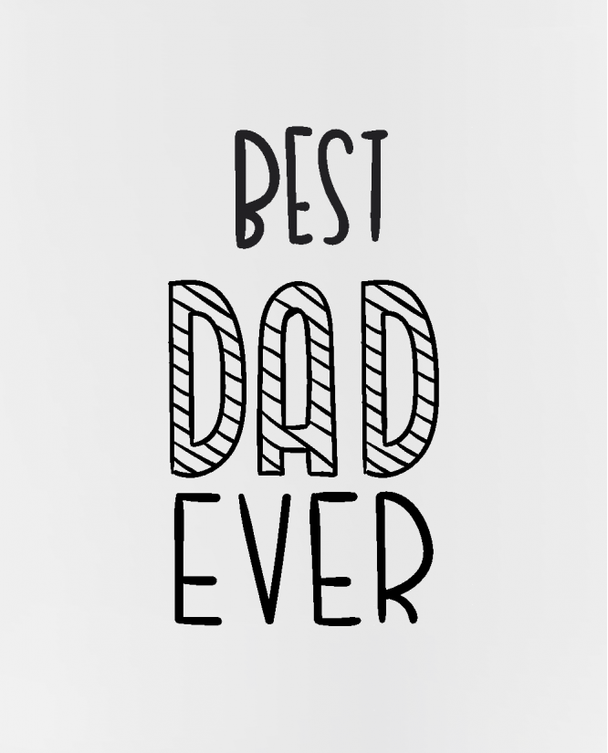 Puodelis Best Dad ever